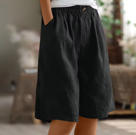 Short Oversize Bohémien Pour Femme