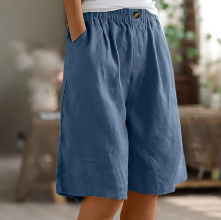 Short Oversize Bohémien Pour Femme