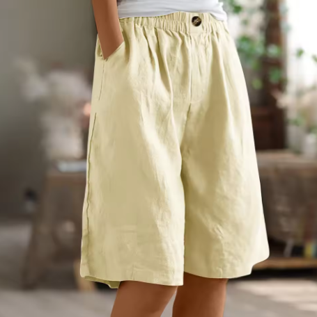 Short Oversize Bohémien Pour Femme