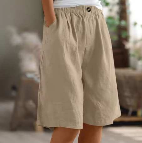Short Oversize Bohémien Pour Femme
