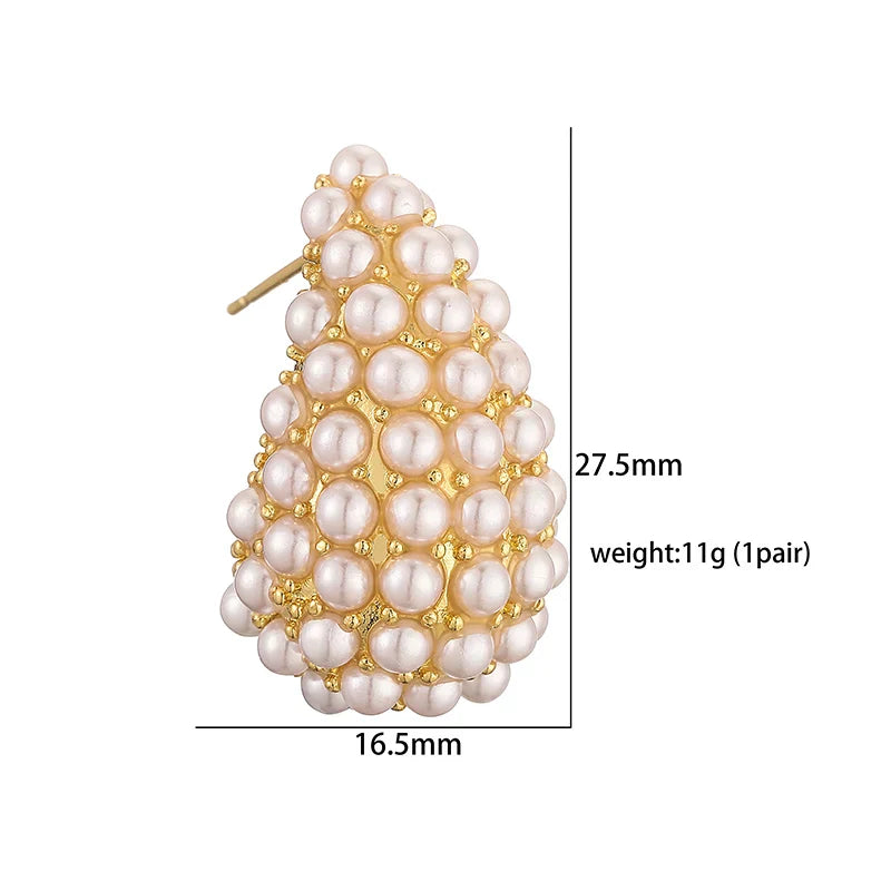 Isabelle™ | Boucles d’oreilles classiques avec perle