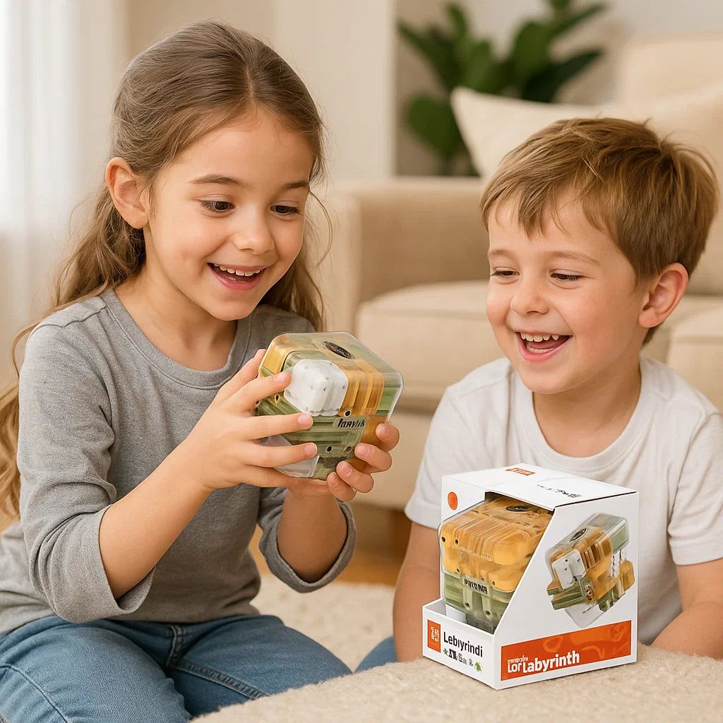 Labyrinthe 3D Cube Puzzle